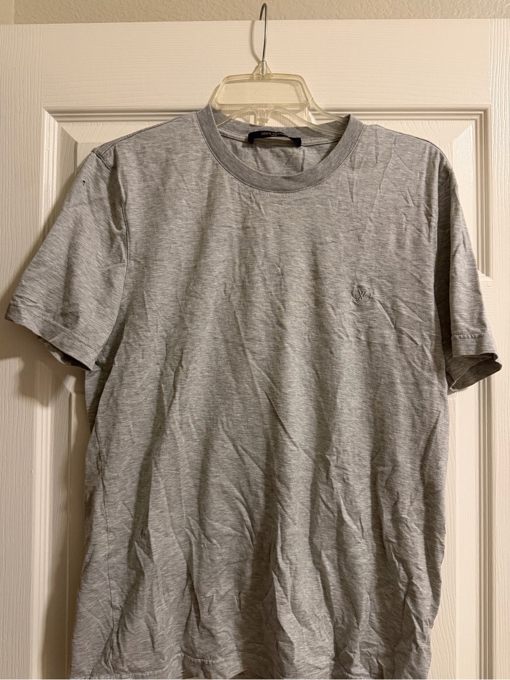 Men's Louis Vuitton  Classic Crew Neck T-Shirt - heather  Gray